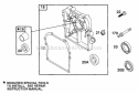 Sump Assy Diagram and Parts List for 090112-0005-01  Briggs and Stratton Engine